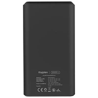 Kopplen Digital Display 30,000 mAh 22.5W Fast Charging USB Power Bank - Black