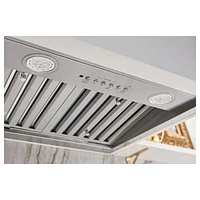 GE Designer 36" Custom Range Hood Insert (UVC9360SLSS) - Stainless Steel