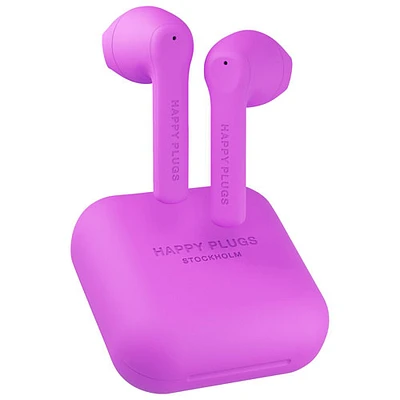 Écouteurs boutons 100 % sans fil Air1 Go de Happy Plugs - Violet