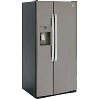Réfrigérateur congélat. juxt. 23 pi³ 33 po distributeur eau/glaçons Whirlpool (GSS23GMPES)-Ardoise