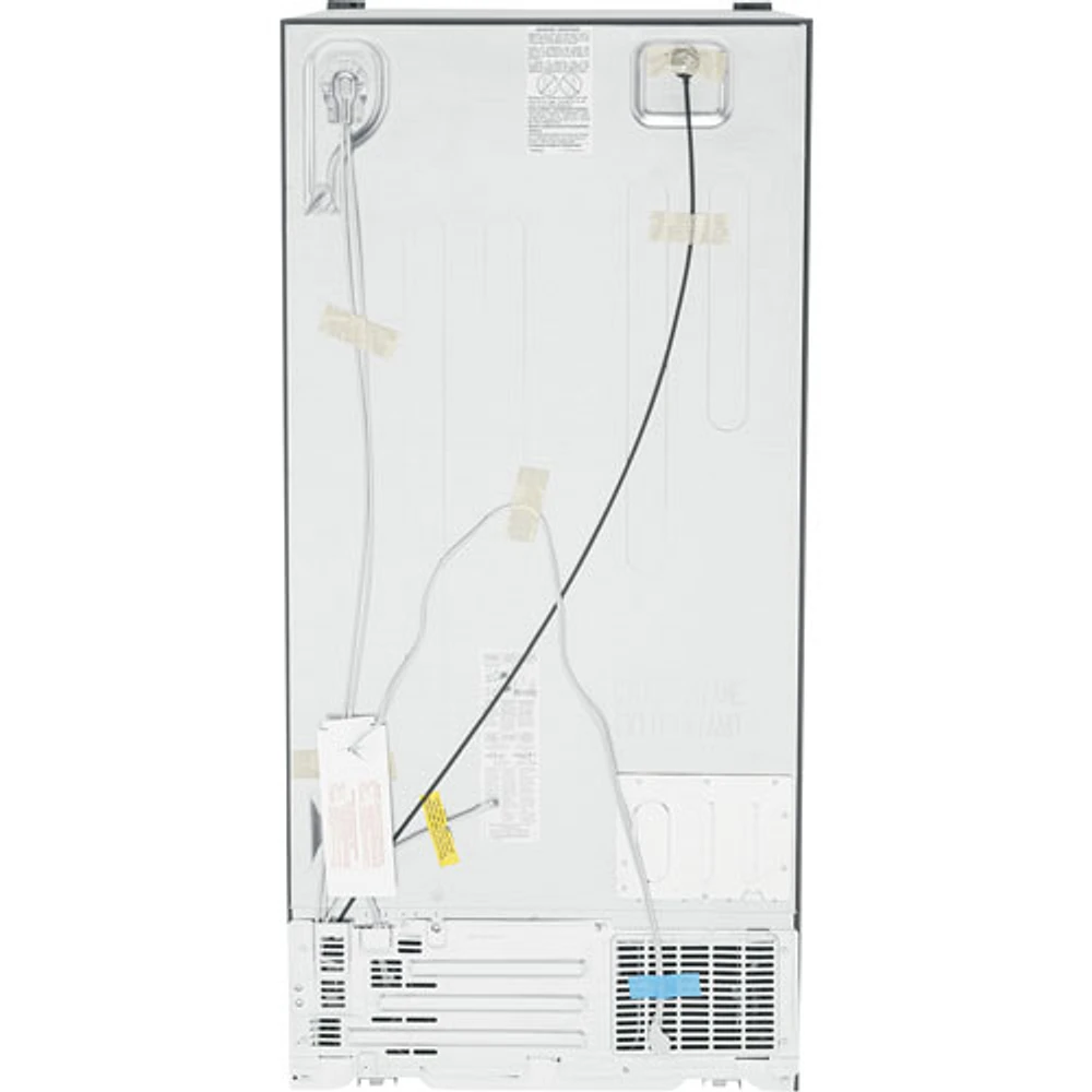 Réfrigérateur congélat. juxt. 23 pi³ 33 po distributeur eau/glaçons Whirlpool (GSS23GMPES)-Ardoise