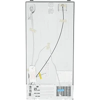 GE 33" 23 Cu. Ft. Side-By-Side Refrigerator with Water & Ice Dispenser (GSS23GYPFS) - Stainless Steel