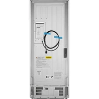 Haier 28" 14.5 Cu. Ft. 4-Door French Door Refrigerator (QJS15HYRFS) - Stainless Steel