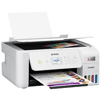 Epson EcoTank ET-2800 Wireless All-In-One Supertank Inkjet Printer - White