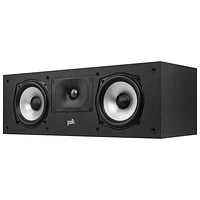 Haut-parleur de canal central de 200 W Monitor XT30 de Polk Audio - Noir minuit
