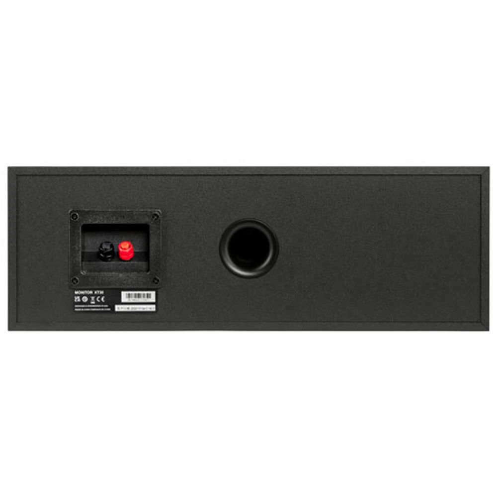 Haut-parleur de canal central de 200 W Monitor XT30 de Polk Audio - Noir minuit