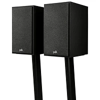 Polk Audio Monitor XT20 200-Watt Bookshelf Speaker - Pair - Midnight Black