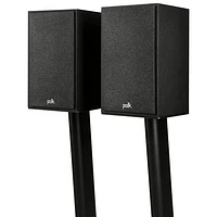 Polk Audio Monitor XT15 150-Watt Bookshelf Speaker - Pair - Midnight Black
