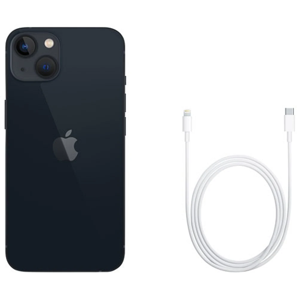 iPhone 13 de 128 Go d'Apple offert par TELUS - Minuit - Financement mensuel