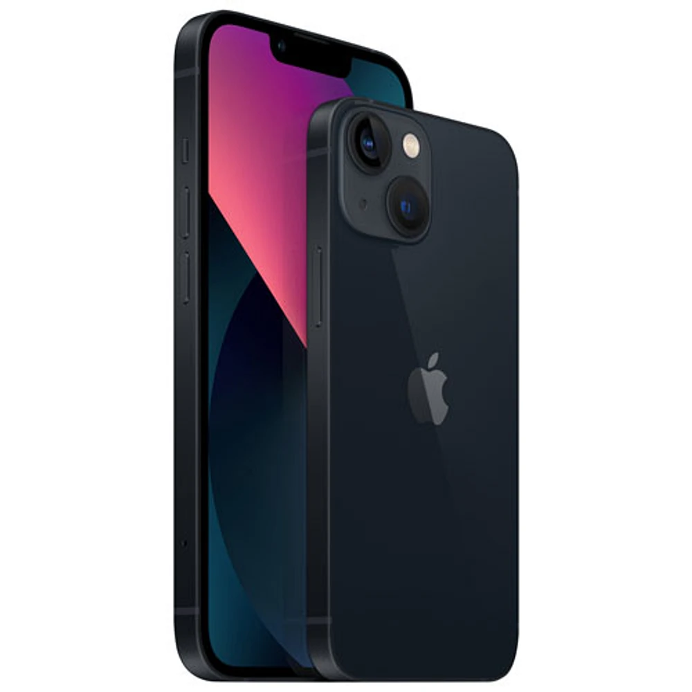 iPhone 13 de 128 Go d'Apple offert par TELUS - Minuit - Financement mensuel