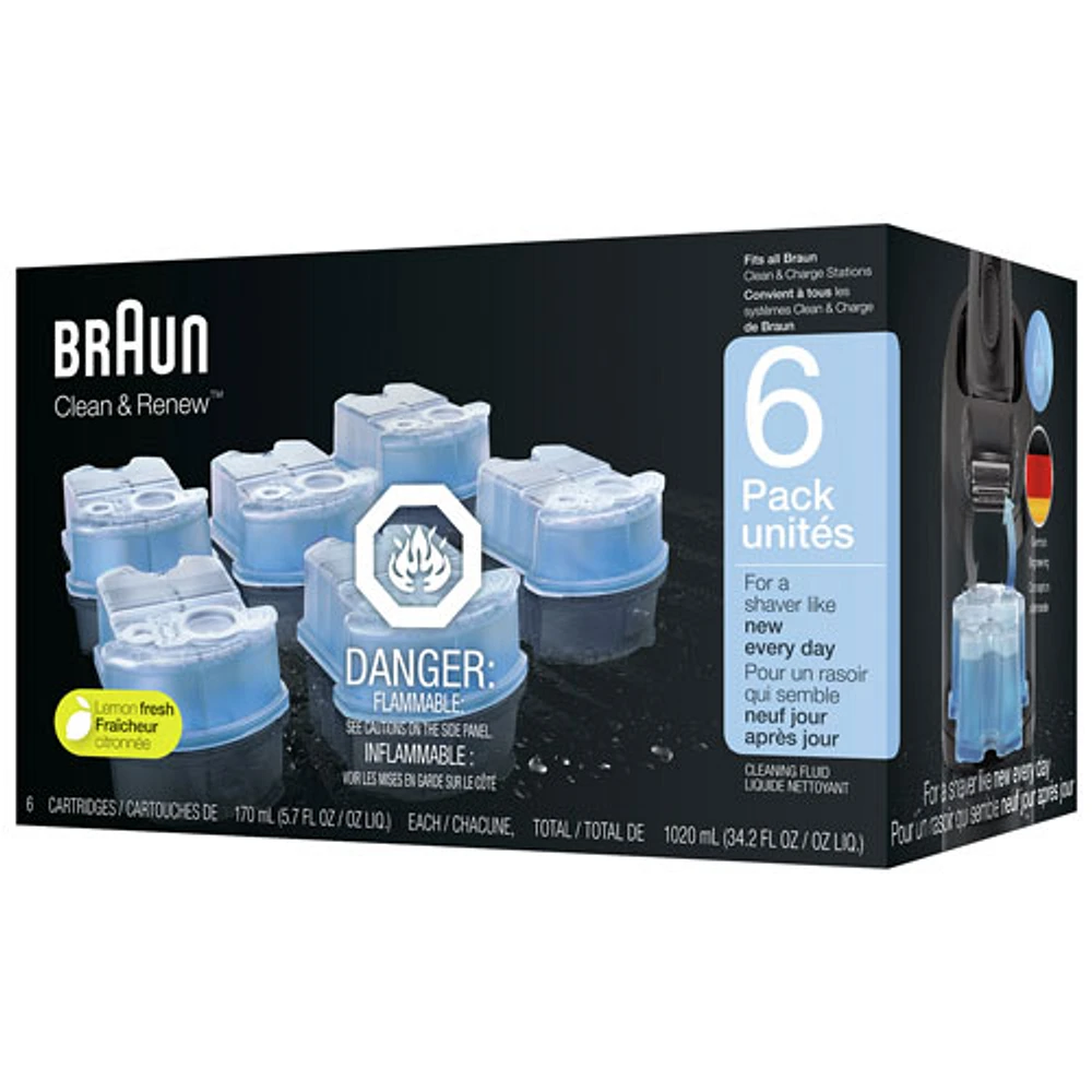 Cartouches de rechange Braun Clean & Renew