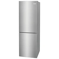 Frigidaire 24" 11.5 Cu Ft Bottom Freezer Refrigerator with LED Lighting (FRBG1224AV) -Stainless Steel