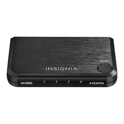 Insignia 3-Port 4K HDMI Switch - Black - Only at Best Buy