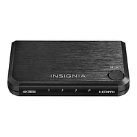 Insignia 3-Port 4K HDMI Switch - Black - Only at Best Buy