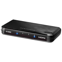 Insignia 3-Port 4K HDMI Switch - Black - Only at Best Buy
