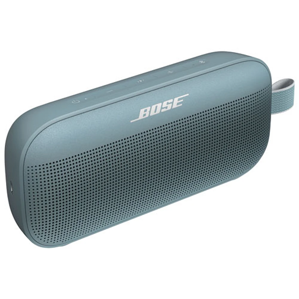 Haut-parleur sans fil Bluetooth étanche SoundLink Flex de Bose - Bleu pierre
