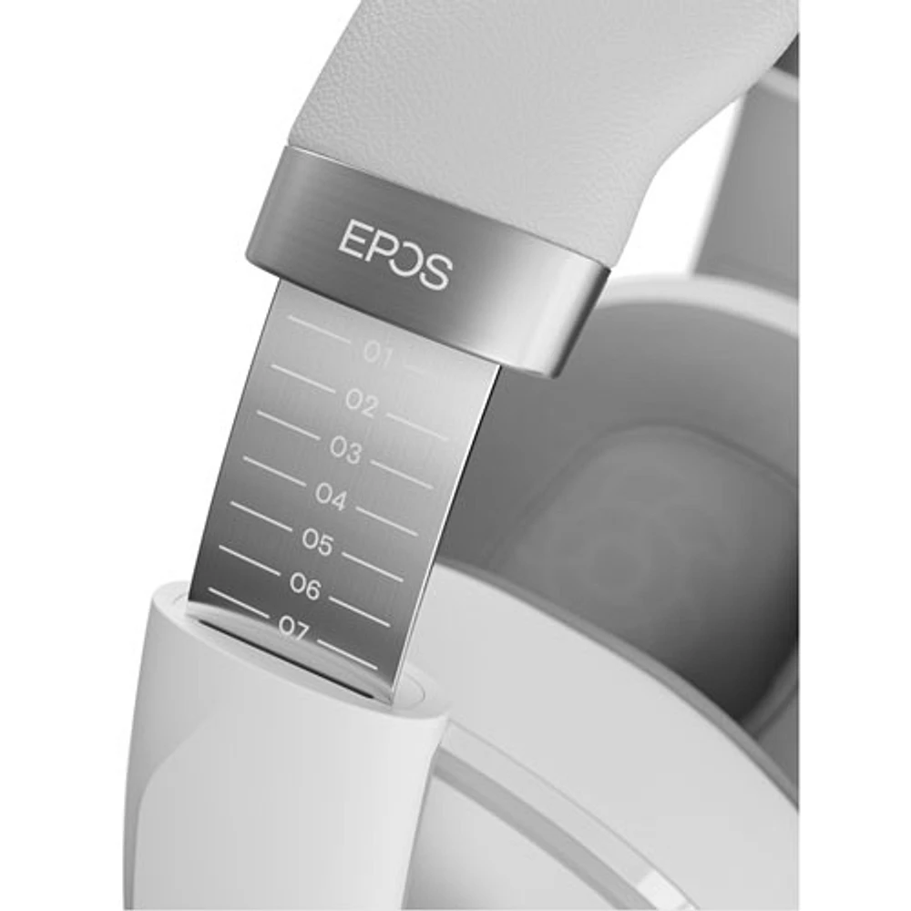 EPOS H6PRO Closed Acoustic Gaming Headset - White