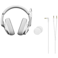 EPOS H6PRO Closed Acoustic Gaming Headset - White