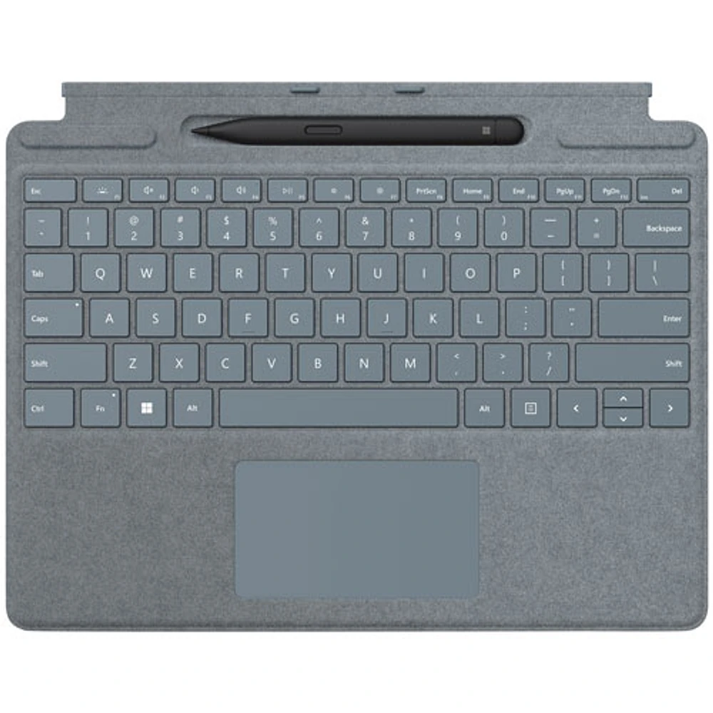 Microsoft Surface Pro Signature Keyboard with Slim Pen 2 - Ice Blue - English