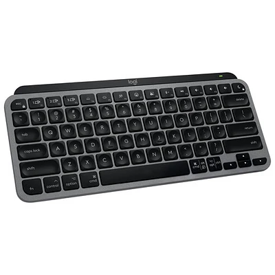 Logitech MX Keys Mini Bluetooth Backlit Ergonomic Keyboard for Mac - Pale Grey