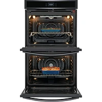 Frigidaire Gallery 30" 10.6 Cu. Ft. Double Electric Wall Oven (GCWD3067AD) - Black Stainless