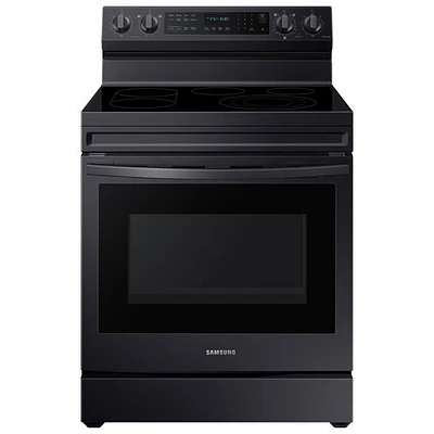 Samsung 30" True Convection Electric Air Fry Range (NE63A6711SG) - Black - Open Box - Perfect Condition