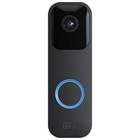 Blink Wired/Wire-Free Video Doorbell - Black