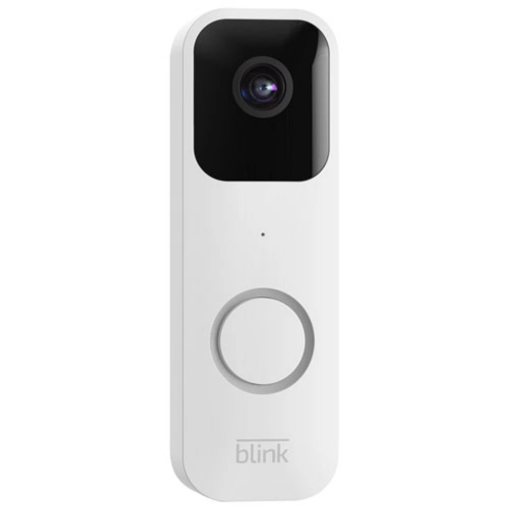 Blink Wired/Wire-Free Video Doorbell - White