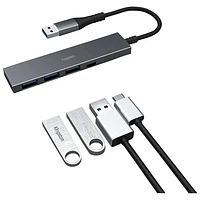 Kopplen USB 3.0 4-in-1 Multi Hub (HUB-USB04SGR)