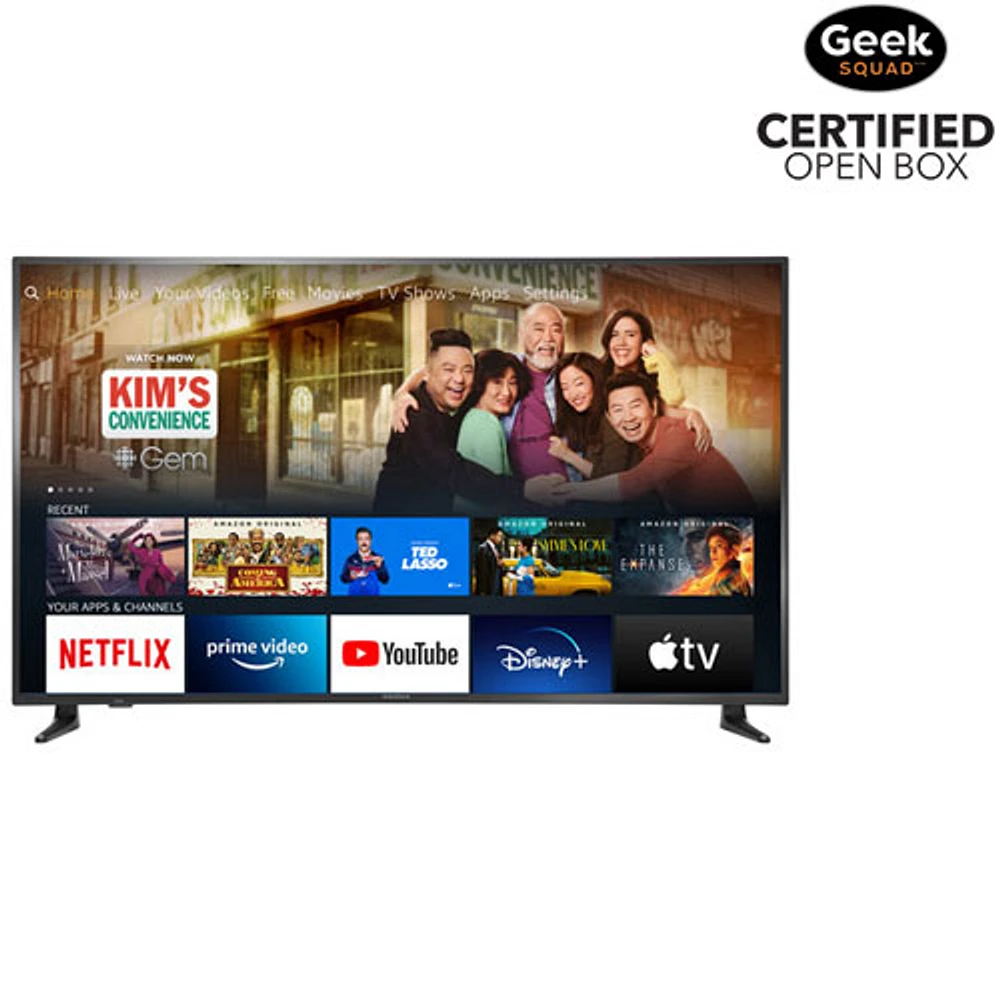 Téléviseur intelligent HDR ACL UHD 4K de 65 po d'Insignia (NS-65DF710CA21) - Édition Fire TV - 2020 - Exclusivité de Best Buy - Boîte ouverte
