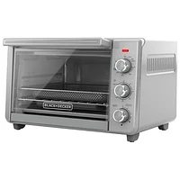 Black & Decker 6-Slice Air Fry Toaster Oven - 2.8 Cu. Ft./78.8L - Stainless Steel