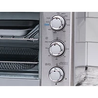 Black & Decker 6-Slice Air Fry Toaster Oven - 2.8 Cu. Ft./78.8L - Stainless Steel