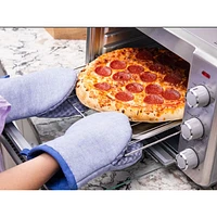 Black & Decker 6-Slice Air Fry Toaster Oven - 2.8 Cu. Ft./78.8L - Stainless Steel