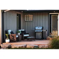 Napoleon Freestyle 425 47000 BTU Propane BBQ with Side Burner & Grill Cover - Black - Only at Best Buy