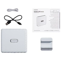 Fujifilm Instax Link Wide Smartphone Printer - Ash White