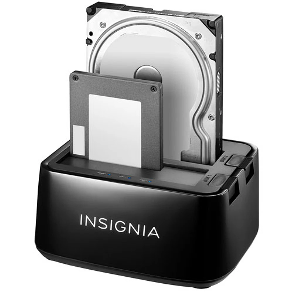 Station d'accueil USB 3.0 pour deux disques durs d'Insignia - Exclusivité de Best Buy