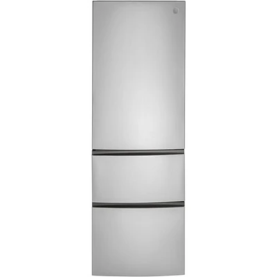 Réfrigérateur à congélateur inférieur 11,9 pi³ 24 po de GE (GLE12HSPSS) - Acier inoxydable