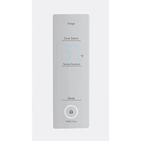 GE 24" 11.9 Cu. Ft. Bottom Freezer Refrigerator (GLE12HSPSS) - Stainless Steel