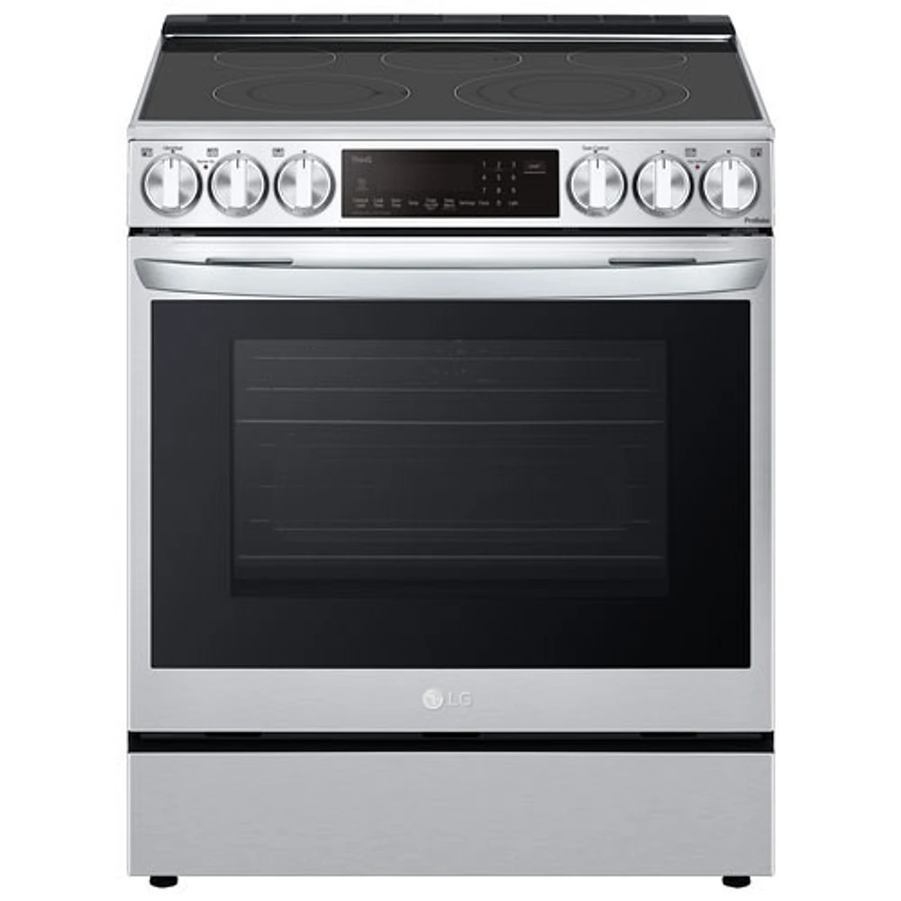 Cuisinière électrique encastrable conv./friture air 30 po de LG (LSEL6335F) - Inox - BO - Endommagé