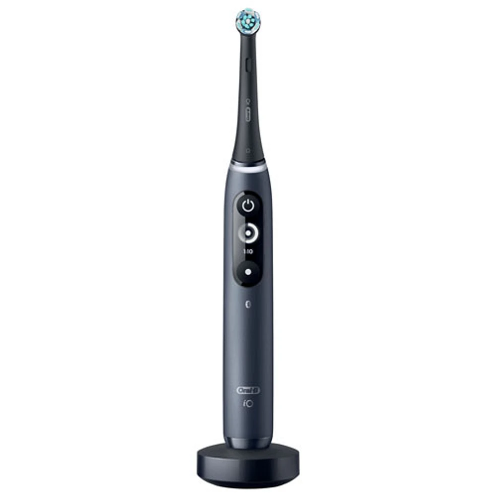 Brosse à dents électrique intelligente iO de série 7 d'Oral-B - Noir onyx