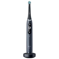 Brosse à dents électrique intelligente iO de série 7 d'Oral-B - Noir onyx