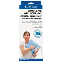 BIOS Living 12" x 15" Heating Pad with Moist Heat Technology