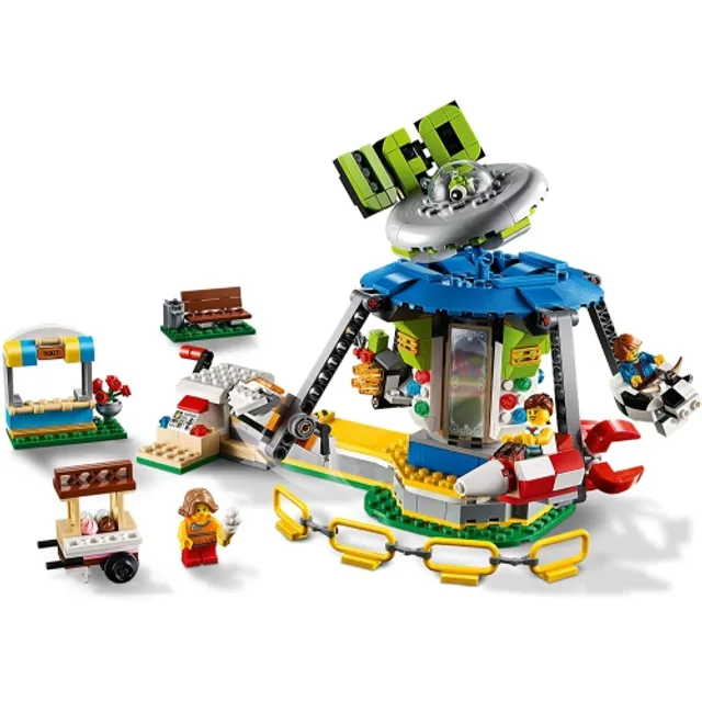 LEGO Creator 3 in1 Fairground Carousel 31095 Building Kit (595 Piece)