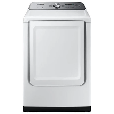 Samsung 7.4 Cu. Ft. Electric Dryer (DVE50T5205W) - White - Open Box - Scratch & Dent