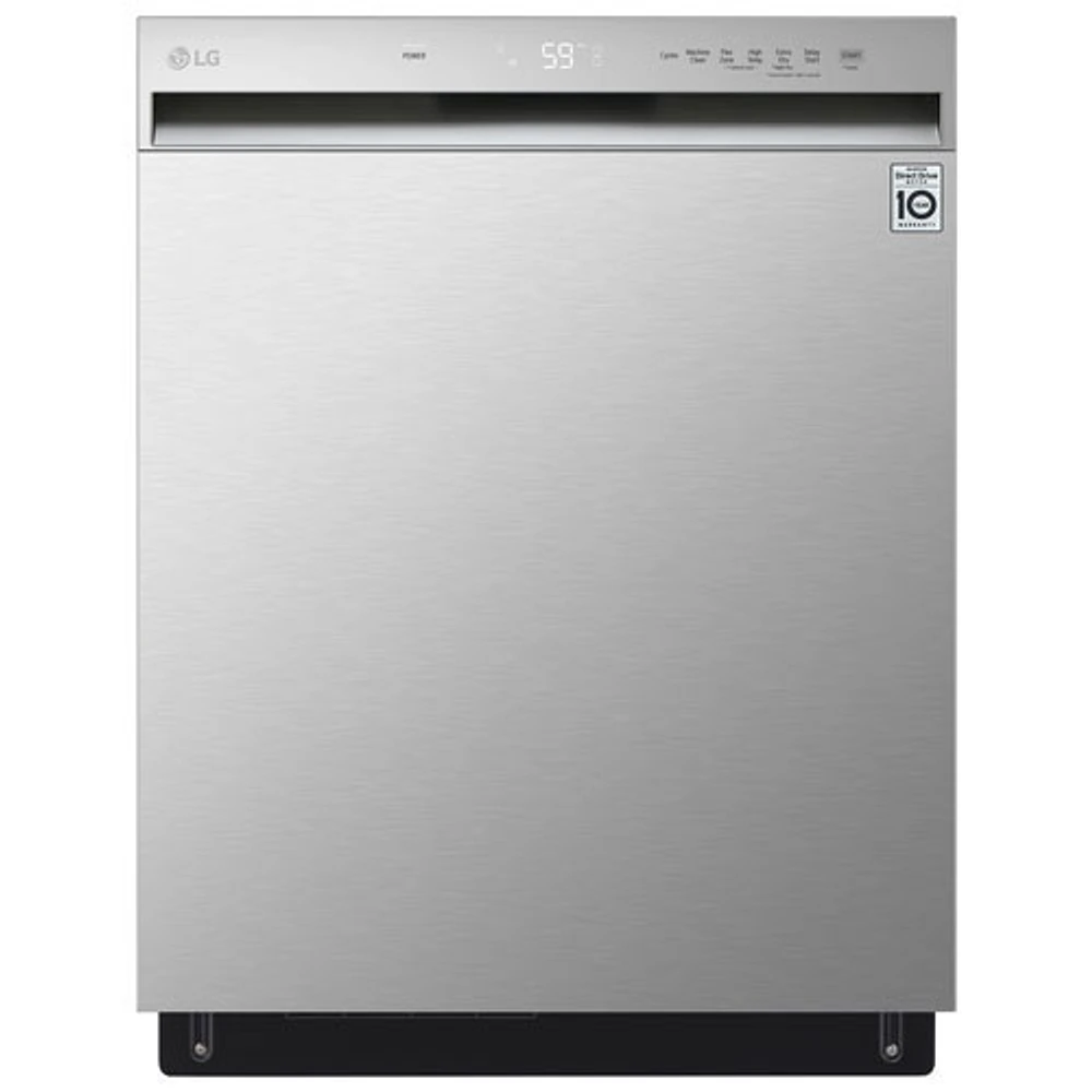 Lave-vaisselle encastrable 24 po 50 dB de LG (LDFN3432T) - Inox - Boîte ouverte - Endommagé