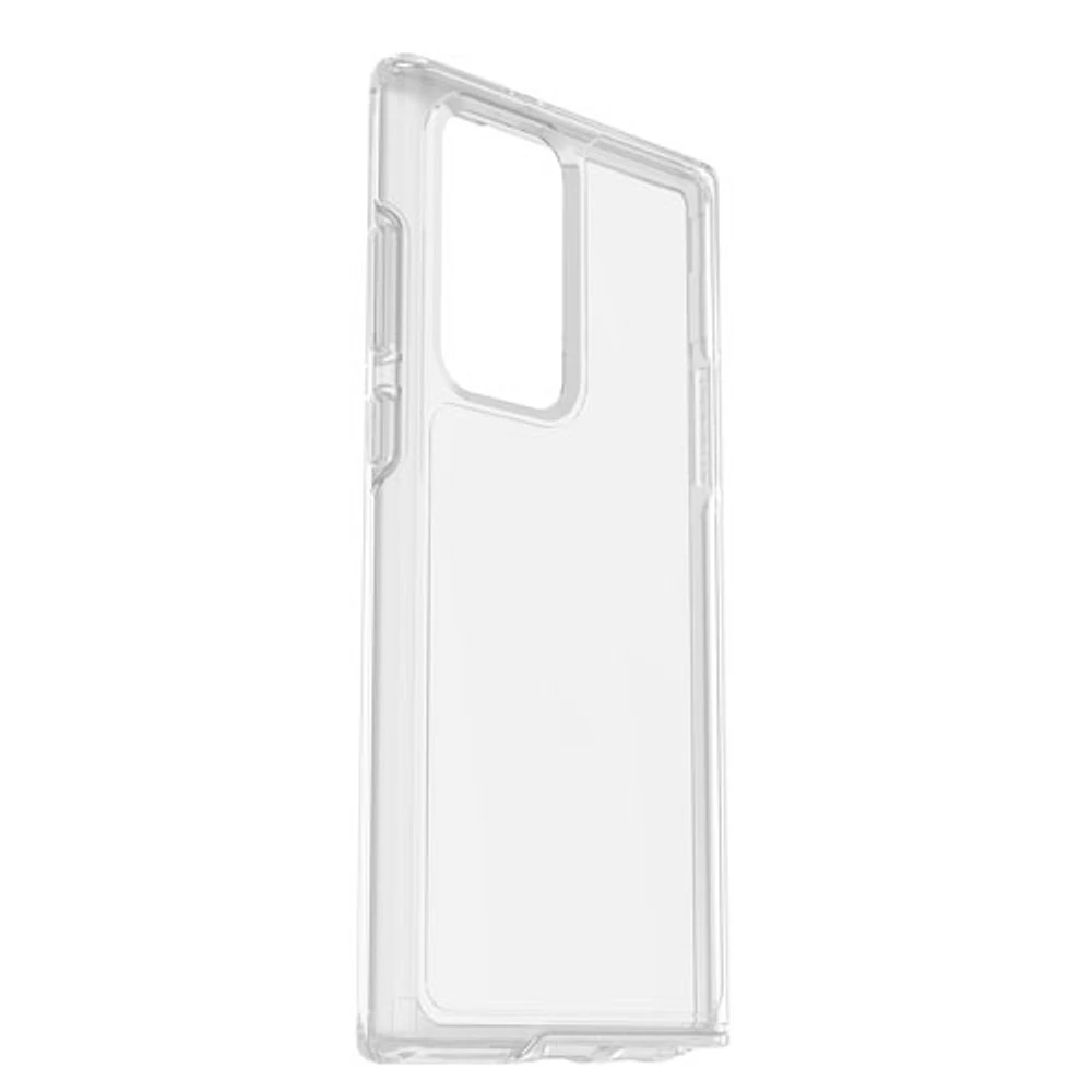 Étui rigide ajusté Symmetry d'OtterBox pour Galaxy S22 Ultra 5G - Transparent