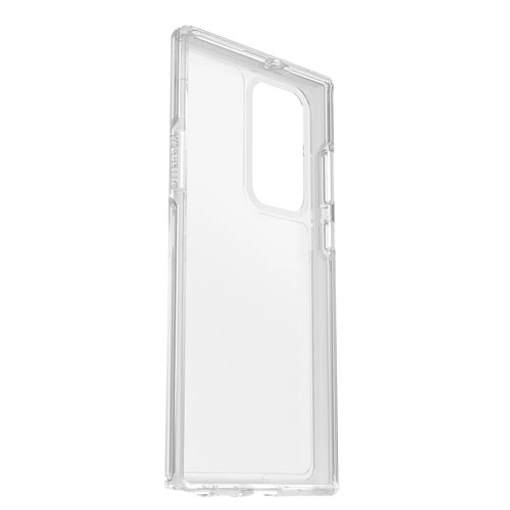Étui rigide ajusté Symmetry d'OtterBox pour Galaxy S22 Ultra 5G - Transparent