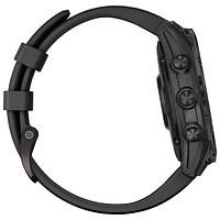 Montre intelligente multisport Bluetooth de mm fēnix 7X Sapphire Solar de Garmin
