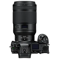 Nikon NIKKOR Z MC 105mm f/2.8 VR S Lens - Black