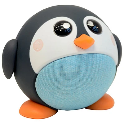 Haut-parleur sans fil Bluetooth pour enfants de Planet Buddies - Noir/Pingouin